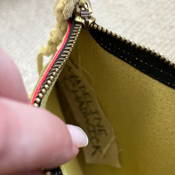 Madeline Chadwick Yellow Wristlet Clutch - Picture 5 of 7